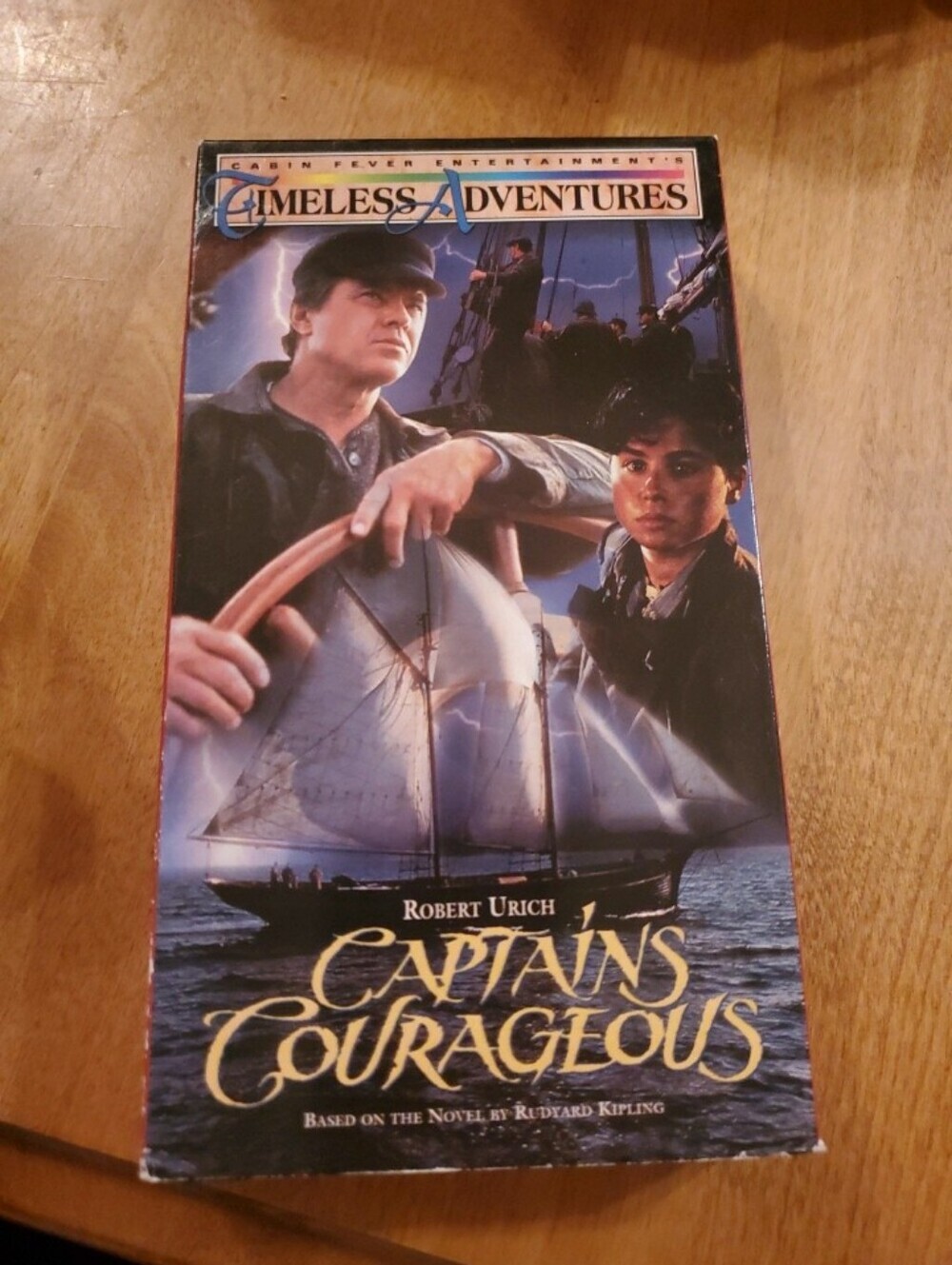 Captains Courageous (VHS, 1990) Robert Urich Rare